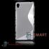 Силиконовый чехол для Sony Xperia Z3 S-Shape (прозрачный)