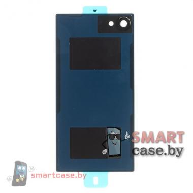 Задняя крышка для Sony Xperia Z5 compact OEM стеклянная (серая)