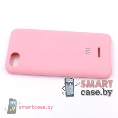 Силиконовый чехол Silicone Cover для Xiaomi Redmi 6A (розовый)