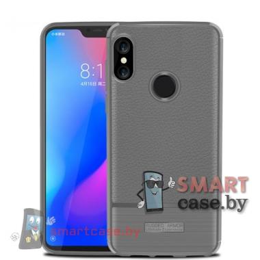 Силиконовый чехол ARMOR для Xiaomi Redmi 6 Pro (MI A2 Lite) (серый)