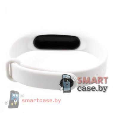 Ремешок для фитнес - браслета Mi Band 2 силиконовый (белый)