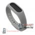 Ремешок для фитнес - браслета Mi Band 2 силиконовый (серый)