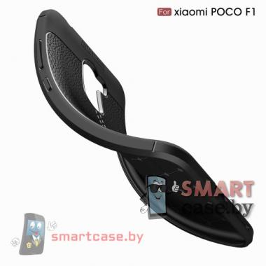 Силиконовый противоударный чехол для Xiaomi Pocophone F1 (чёрный)