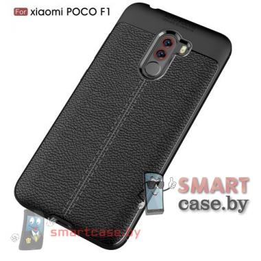 Силиконовый противоударный чехол для Xiaomi Pocophone F1 (чёрный)