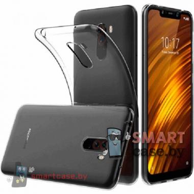 Силиконовый чехол для Xiaomi Pocophone F1 (прозрачный)