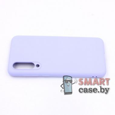 Силиконовый чехол для Xiaomi Mi 9 SE (матовый нежно-голубой)