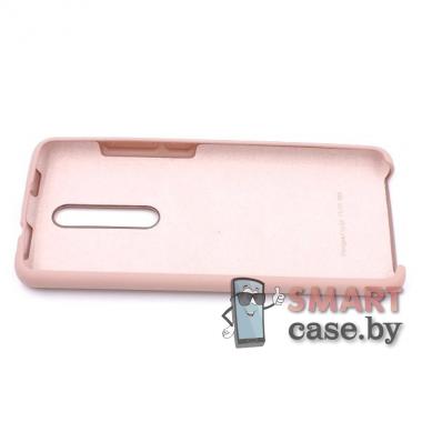 Силиконовый чехол Silicone Cover для Xiaomi Mi9T / K20 (Пудровый)
