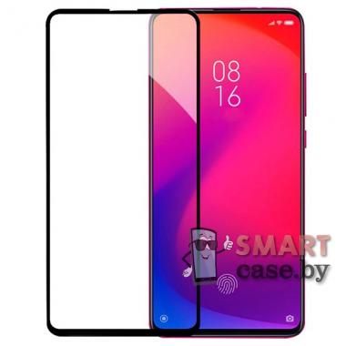 Защитное стекло для Xiaomi Mi9T / K20 9H, 9D (Чёрное)