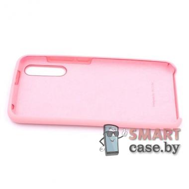 Силиконовый чехол Silicone Cover для Xiaomi Mi A3 (Розовый)