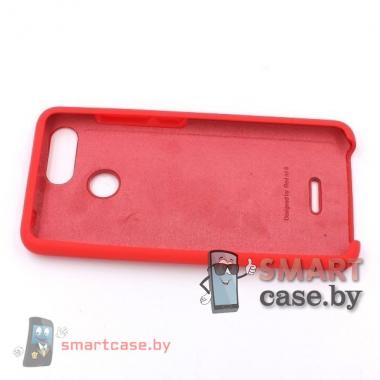 Силиконовый чехол Silicone Cover для Xiaomi Redmi 6 (красный)