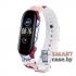 Ремешок для фитнес - браслета Mi Band 3/4 силиконовый (Китти)