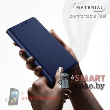 Антимаркий чехол - книга с карманом для Xiaomi Mi Max 3 PU-кожа (Синий)
