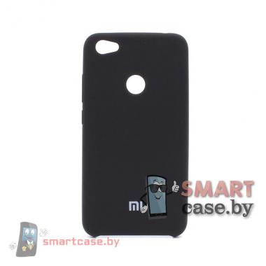 Силиконовый чехол Silicone Cover для Xiaomi Redmi Note 5A (черный)