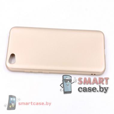 Силиконовый чехол для Xiaomi Redmi Note 5A (золотой)