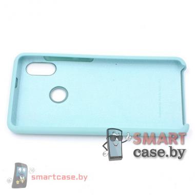 Силиконовый чехол для Xiaomi Redmi Note 5 (5Pro) Silicone Cover (бирюзовый)