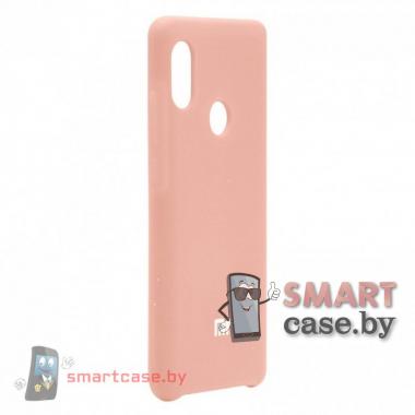 Силиконовый чехол для Xiaomi Redmi Note 5 (5Pro) Silicone Cover (пудровый)