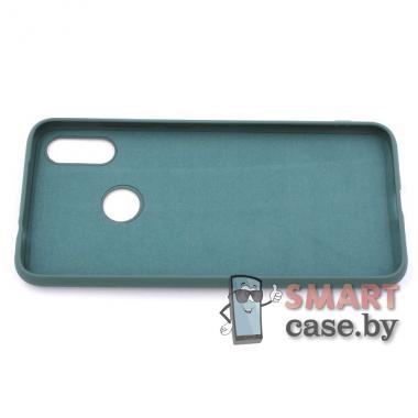 Силиконовый чехол Full Silicone Case TPU для Xiaomi Redmi Note 7 (Сосновый лес)