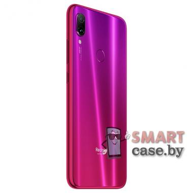 Задняя стеклянная крышка для Xiaomi Redmi Note 7/7Pro оригинальная (красная)