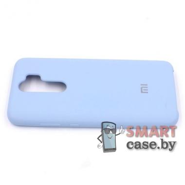 Силиконовый чехол Silicone Cover для Xiaomi Redmi Note 8 Pro (Нежно-голубой)