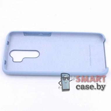Силиконовый чехол Silicone Cover для Xiaomi Redmi Note 8 Pro (Нежно-голубой)