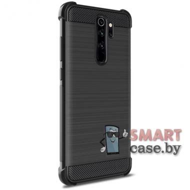 Противоударный чехол IMAK Vega Carbon для Xiaomi Redmi Note 8 Pro (Чёрный)