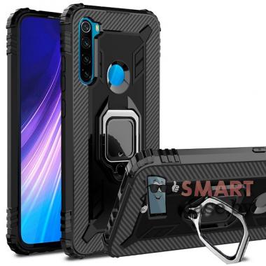 Силиконовый противоударный чехол Dropproof для Xiaomi Redmi Note 8 (Чёрный)