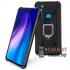 Силиконовый противоударный чехол Dropproof для Xiaomi Redmi Note 8 (Чёрный)