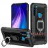 Силиконовый противоударный чехол Dropproof для Xiaomi Redmi Note 8 (Чёрный)