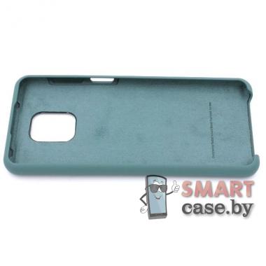 Силиконовый чехол Silicone Cover для Xiaomi Redmi Note 9 Pro (Зелёный)