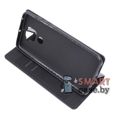 Чехол-книга Fashion Case для Xiaomi Redmi Note 9 (Чёрный)