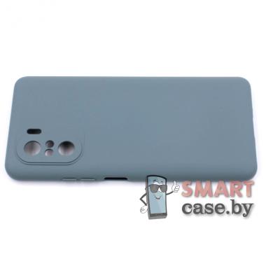 Силиконовый чехол Soft Silicone Cover для Xiaomi Poco F3 (Хвойный лес)