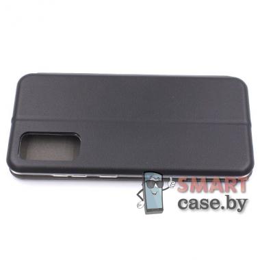 Чехол-книга для Xiaomi Poco M3 PU-кожа (Чёрный)
