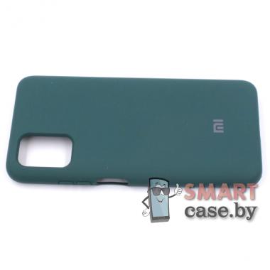 Силиконовый чехол Silicone Cover для Xiaomi Poco M3 (Хвойный лес)