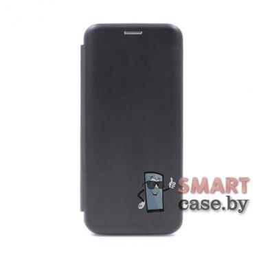 Чехол-книга для Xiaomi Poco X3 PU-кожа (Чёрный)