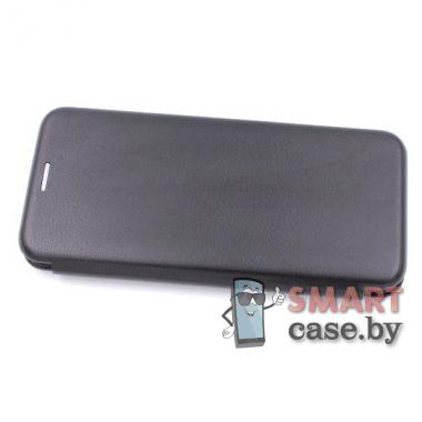 Чехол-книга для Xiaomi Poco X3 PU-кожа (Чёрный)