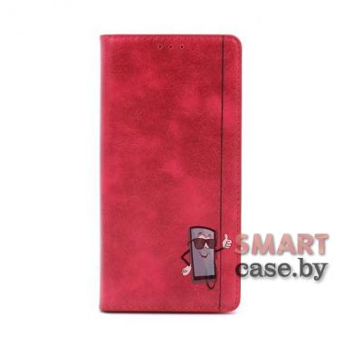 Чехол-книжка Mobi для Xiaomi Redmi 4A PU-кожа (Бордовый)