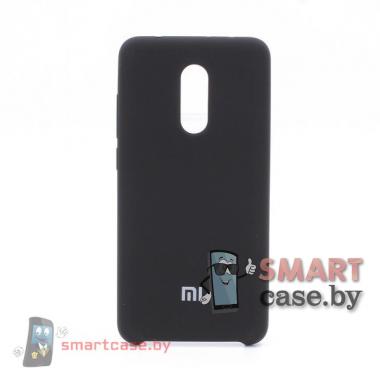 Силиконовый чехол Silicone Cover для Xiaomi Redmi 5 (Чёрный)