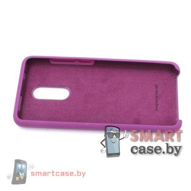 Силиконовый чехол Silicone Cover для Xiaomi Redmi 5 (Сиреневый)