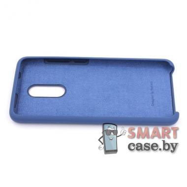 Силиконовый чехол Silicone Cover для Xiaomi Redmi 5 (синий)