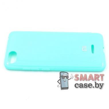 Силиконовый чехол для Xiaomi Redmi 6A (бирюзовый)
