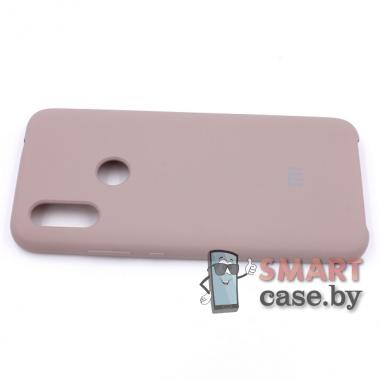 Силиконовый чехол Silicone Cover для Xiaomi Redmi 7 (Песочный)