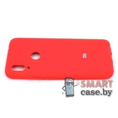 Силиконовый матовый чехол для Xiaomi Redmi 7 (красный)
