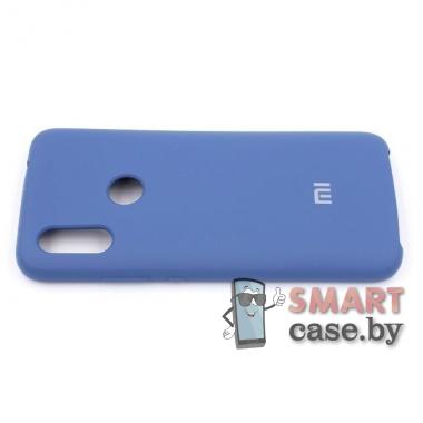 Силиконовый чехол Silicone Cover для Xiaomi Redmi 7 (Синий)