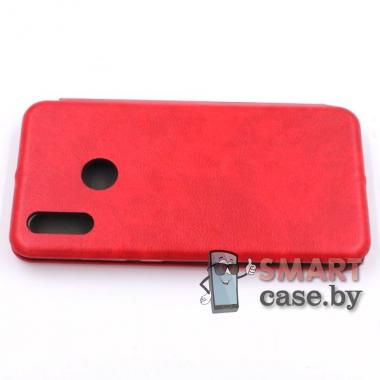 Чехол-книжка для Xiaomi Redmi 8 PU-кожа (Красный)