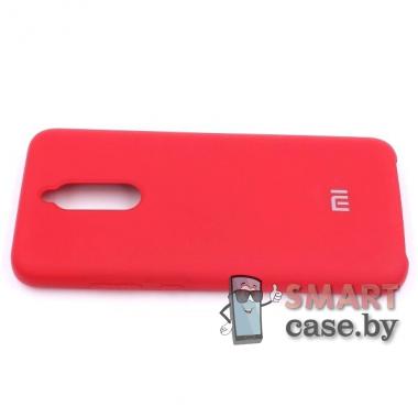 Силиконовый чехол Silicone Cover Xiaomi Redmi 8 (Бордовый)
