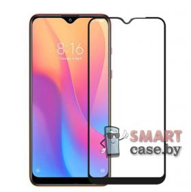 Защитное стекло для Xiaomi Redmi Note 8T 5D, 9H (Чёрное)