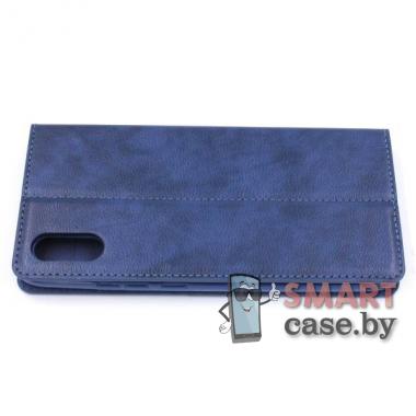 Чехол-книга Fashion Case для Xiaomi Redmi 9A (Синий)