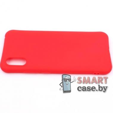 Силиконовый матовый чехол BMCase для Xiaomi Redmi 9A (Красный)