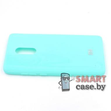 Силиконовый чехол для Xiaomi Redmi Note 4/4X (бирюзовый)