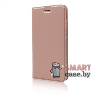 Антимаркий чехол - книга с карманом для Xiaomi Redmi Note 4/4X PU-кожа (Розовое золото)